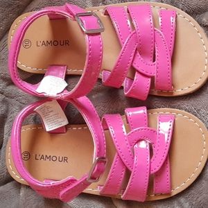 New! L'Amour toddler girl sandals